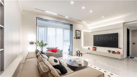 14.5w打造現(xiàn)代極簡風的家130m² | 麗爾曼頓全房全屋定制