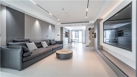 5.2w打造現(xiàn)代黑白灰風(fēng)格的家160m² | 麗爾曼頓全房全屋定制