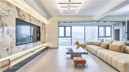 19w打造現(xiàn)代極簡風(fēng)格的家133m² | 麗爾曼頓全房全屋整裝