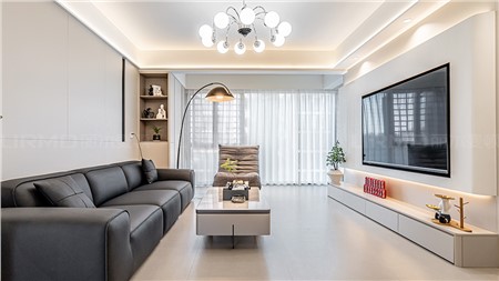 17w打造現(xiàn)代簡約風(fēng)格的家115m² | 麗爾曼頓全房全屋整裝